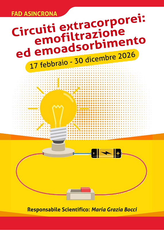 Programma Circuiti extracorporei: emofiltrazione ed emoadsorbimento